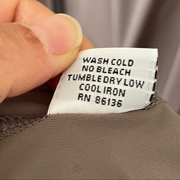 Bryn Walker Jersey Tunic Jacket Womens Small Beige Full Zip Lagenlook NWT - Picture 12 of 16